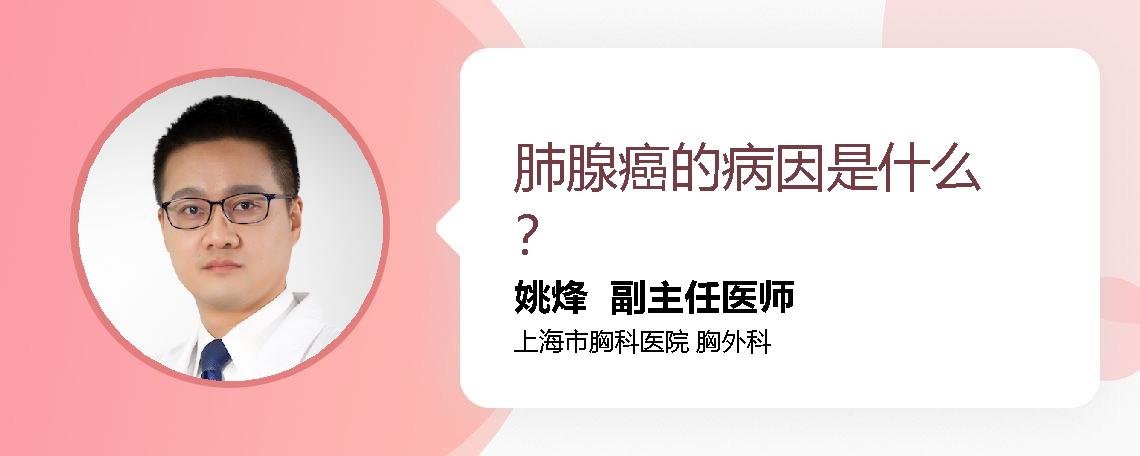 肺腺癌的病因是什么？