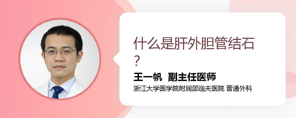 什么是肝外胆管结石？