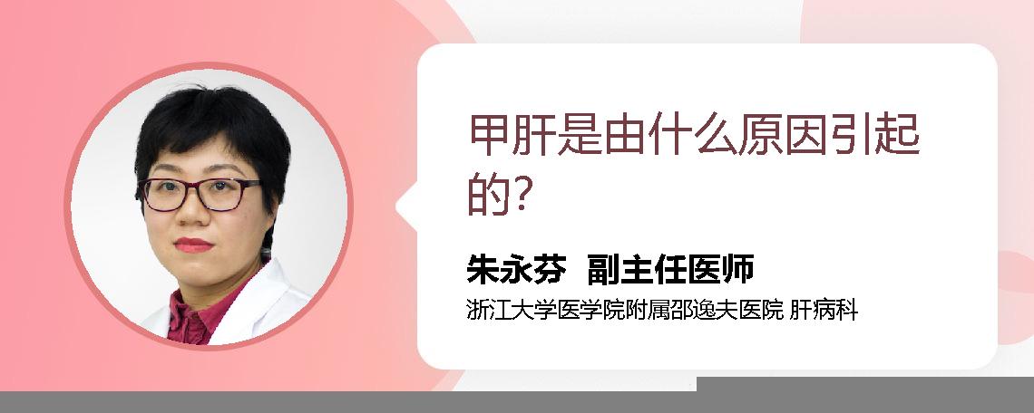 甲肝是由什么原因引起的？