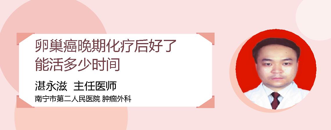卵巢癌晚期化疗后好了能活多少时间