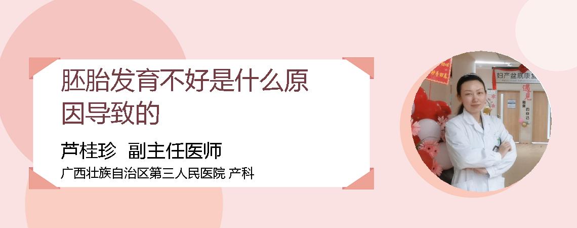 胚胎发育不好是什么原因导致的