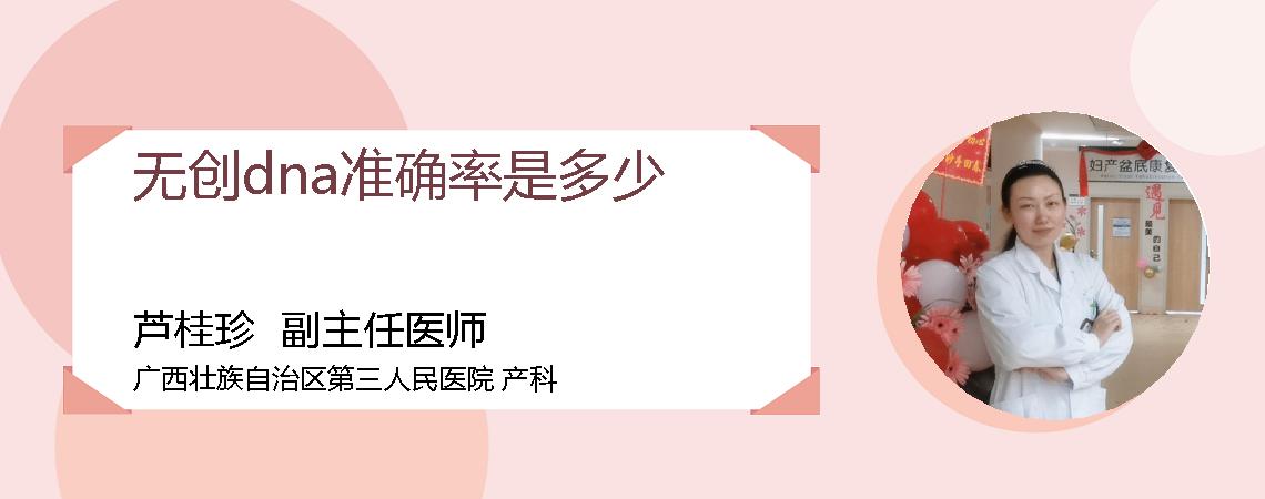 无创dna准确率是多少