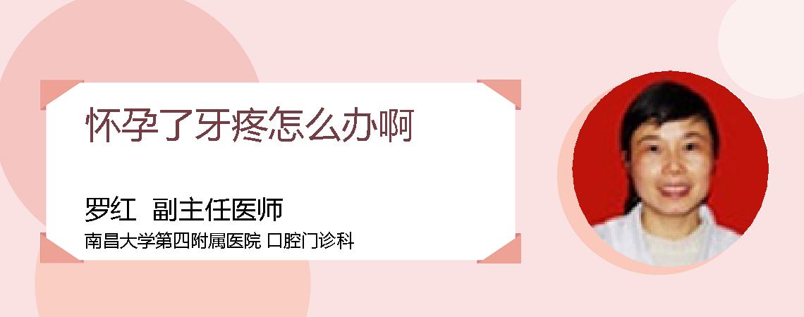 怀孕了牙疼怎么办啊