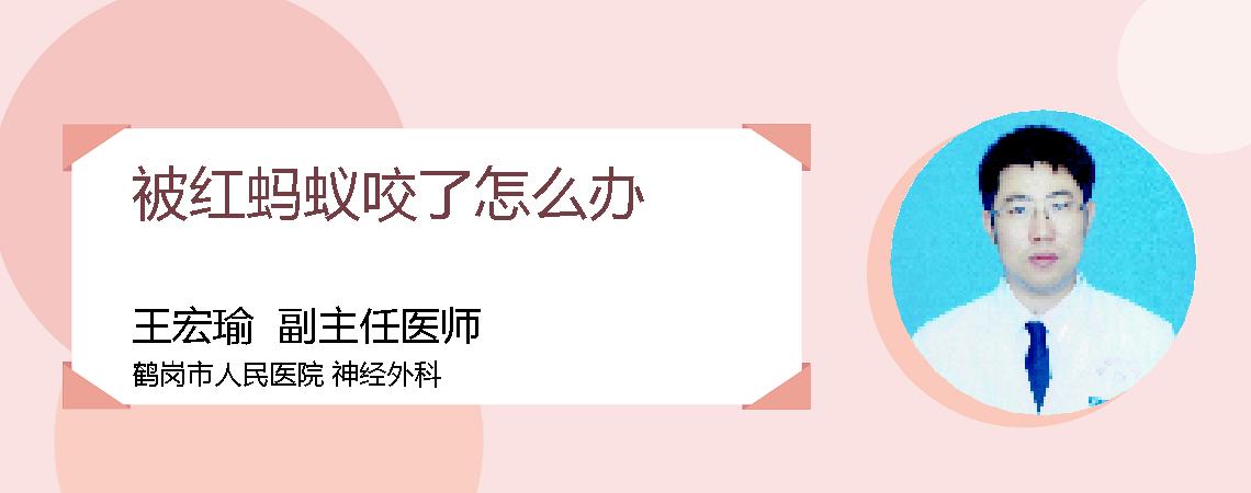 被红蚂蚁咬了怎么办