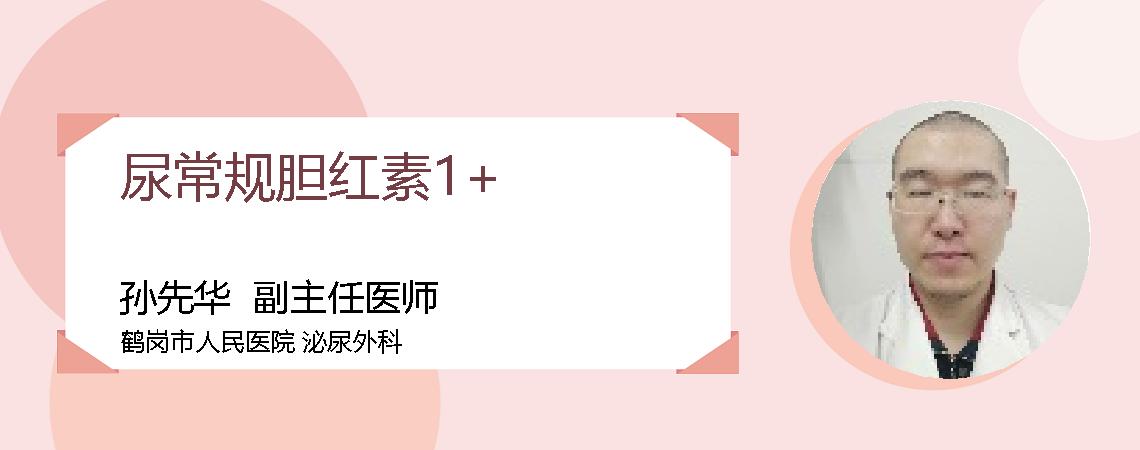 尿常规胆红素1+