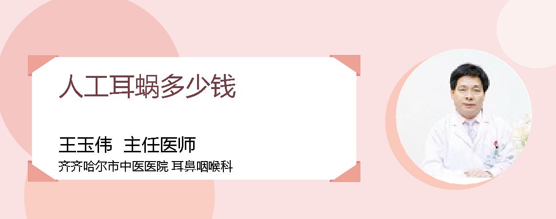 人工耳蜗多少钱