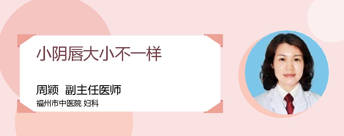小阴唇大小不一样