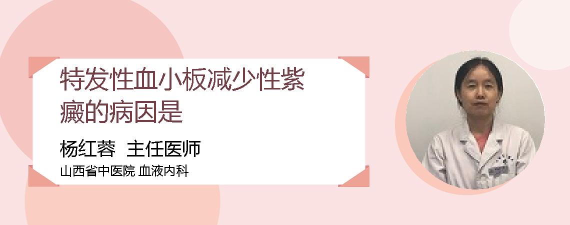 特发性血小板减少性紫癜的病因是