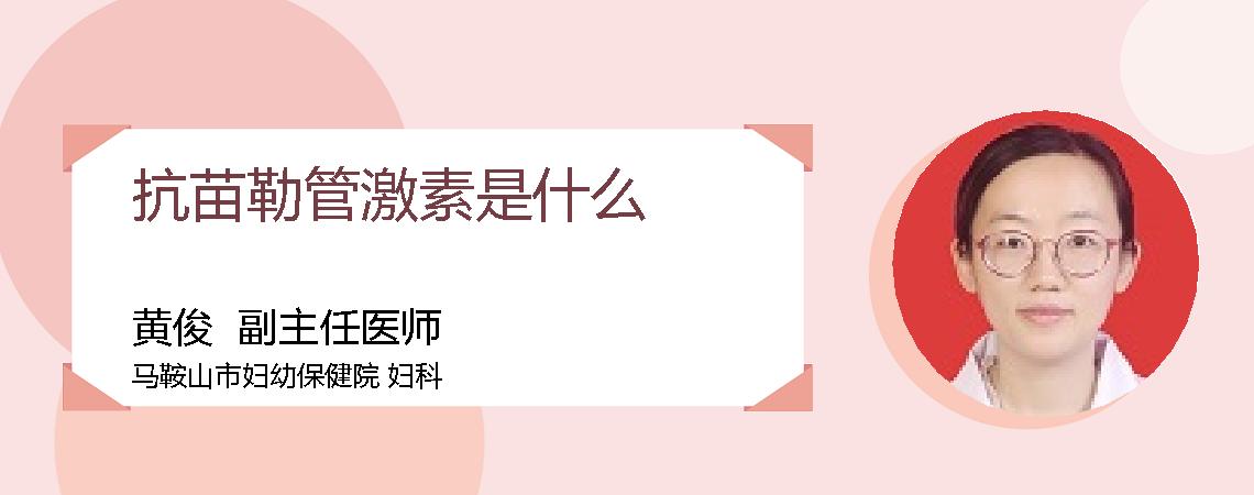 抗苗勒管激素是什么