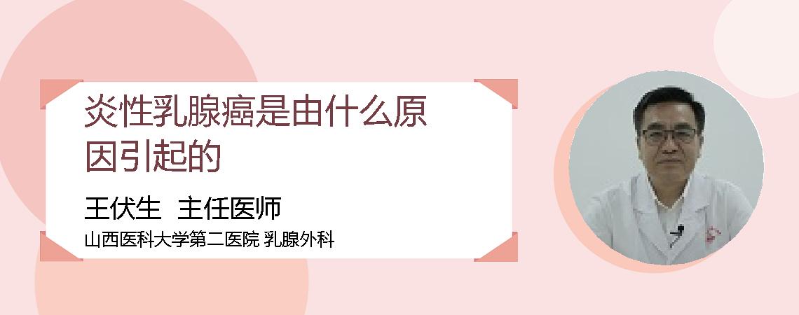 炎性乳腺癌是由什么原因引起的