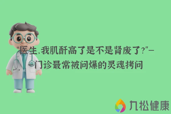 “医生，我肌酐高了是不是肾废了？”——门诊最常被问爆的灵魂拷问